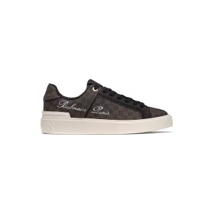 BALMAIN B-COURT MONOGRAM SNEAKERS