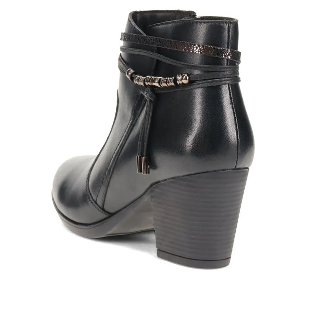 Breathable Leather Ankle Boots - RNB40019 / 326 171
