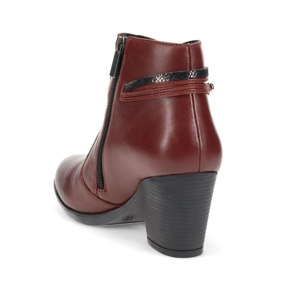 Breathable Leather Ankle Boots - RNB40019 / 326 171