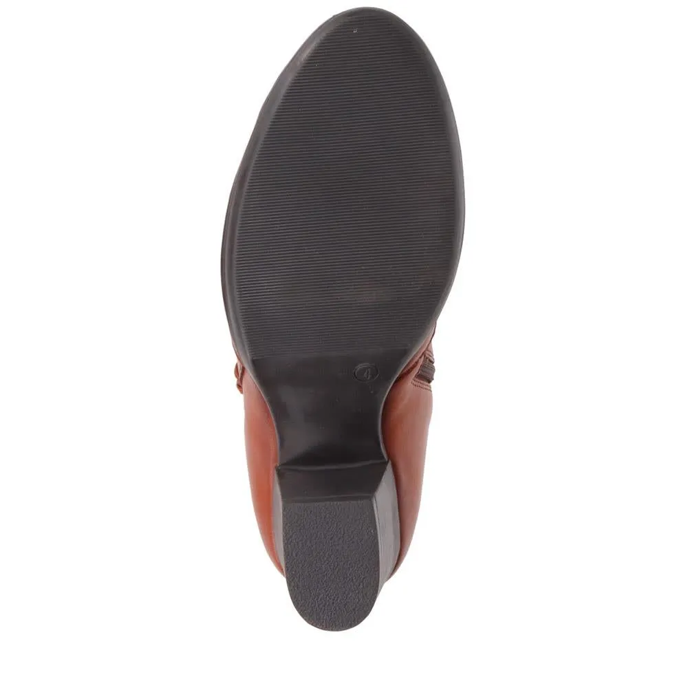 Breathable Leather Ankle Boots - RNB40019 / 326 171