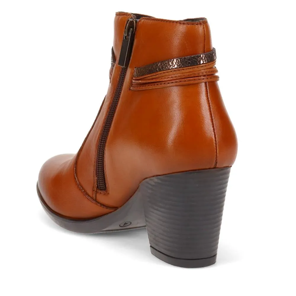 Breathable Leather Ankle Boots - RNB40019 / 326 171