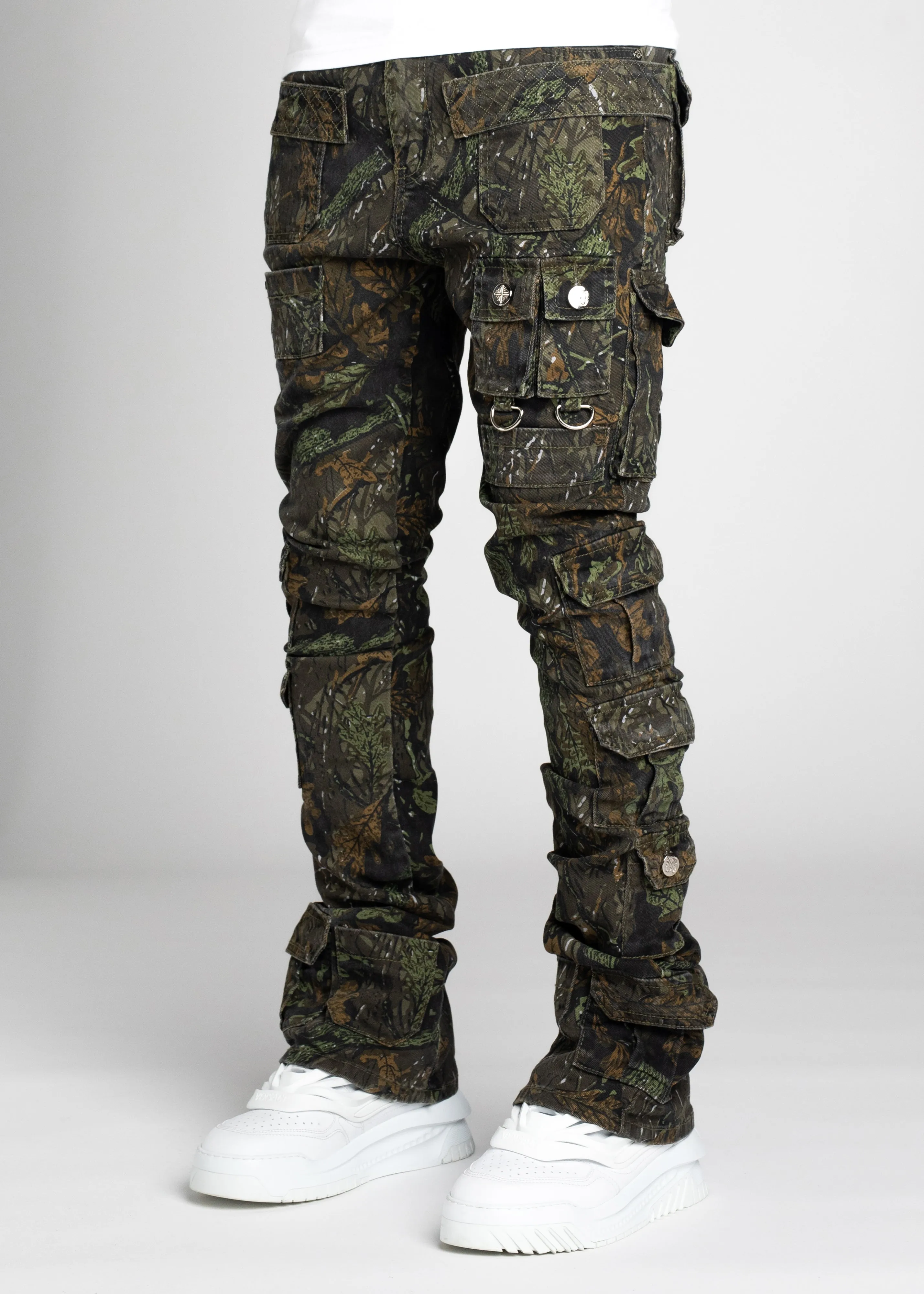 Camo Tactical Stacked Denim