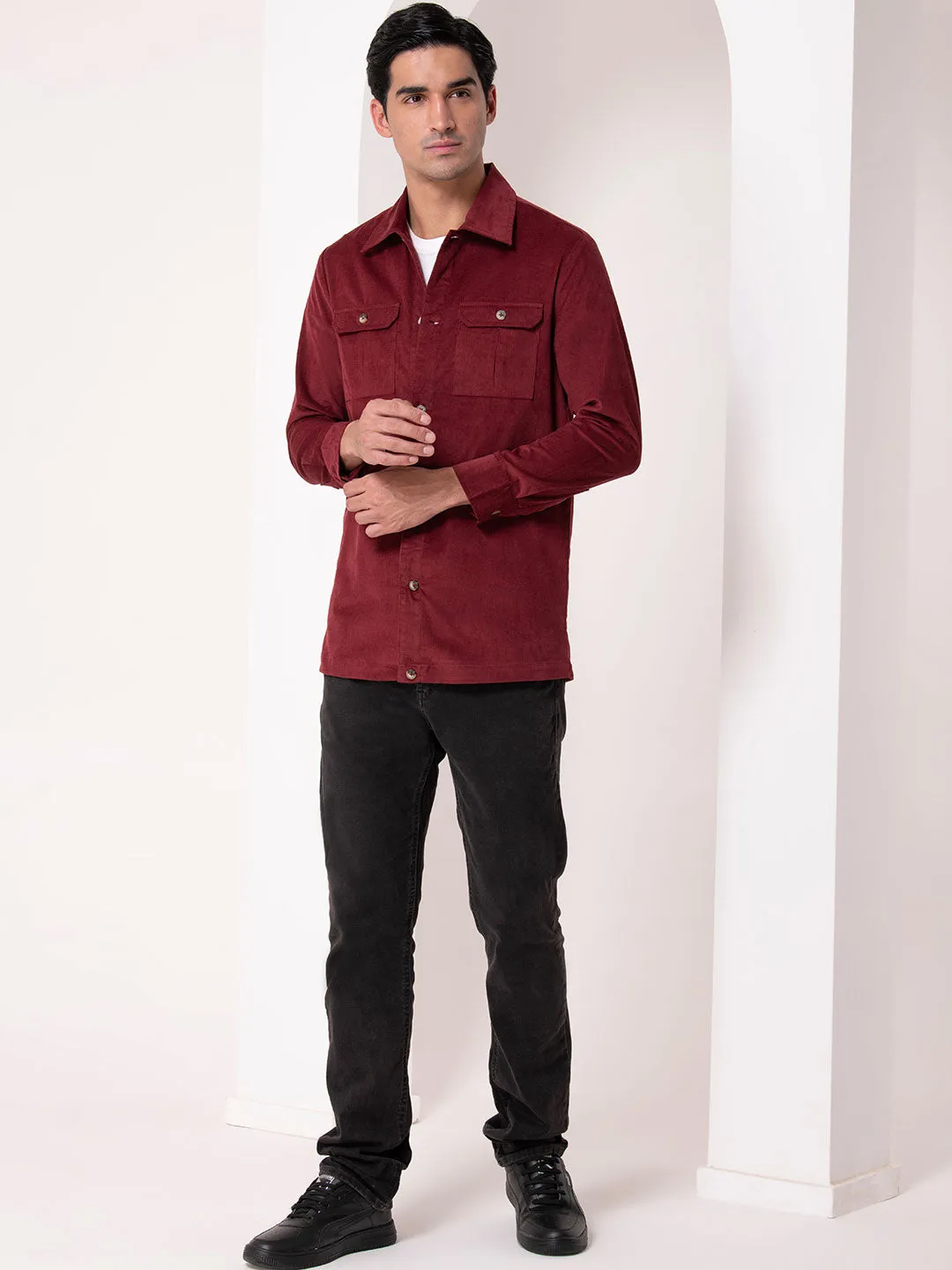 Classic Maroon Shirt