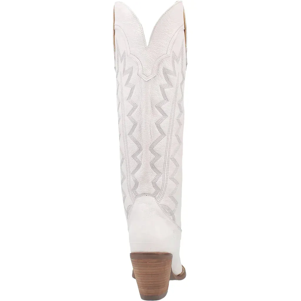 DINGO HIGH COTTON LEATHER BOOT STYLE DI936WH