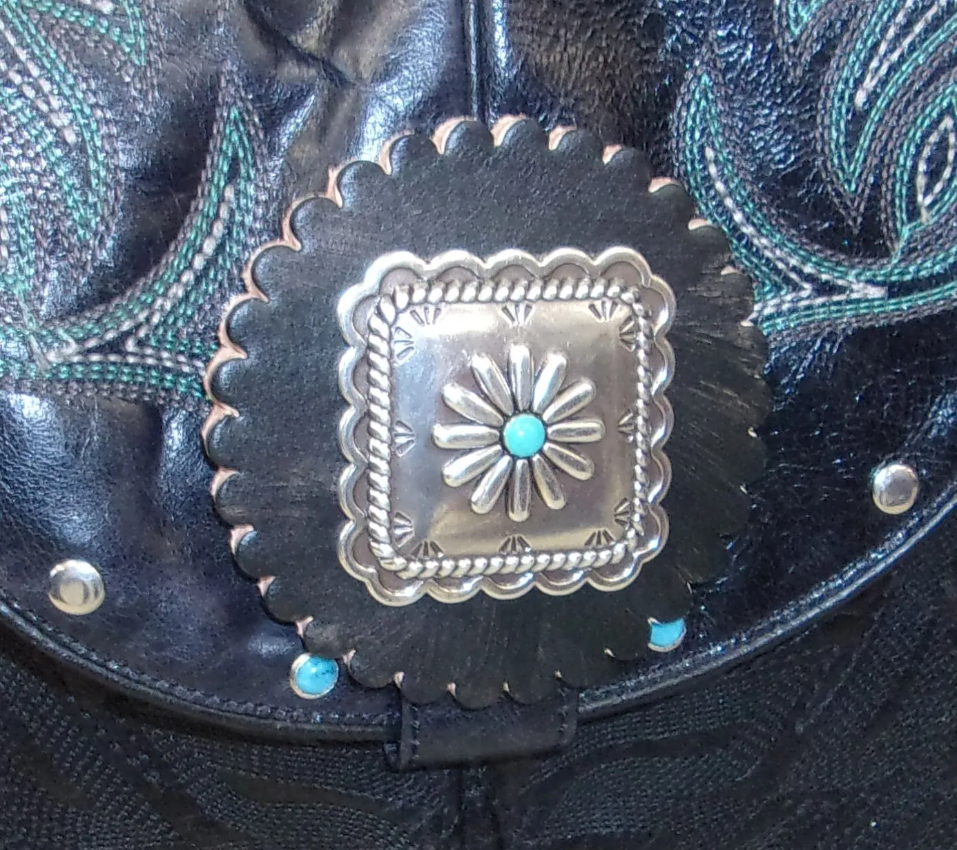 Double Cowboy Boot Purse DB330