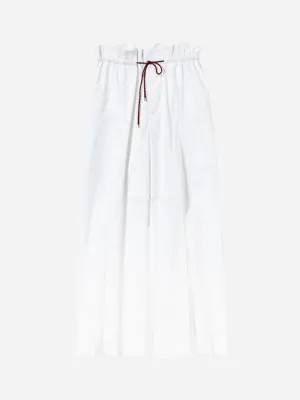 Drawstring Trousers - Optical White