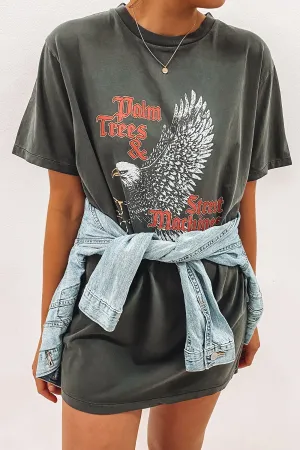 Eighty Seven Merch Tee Dress Merch Black