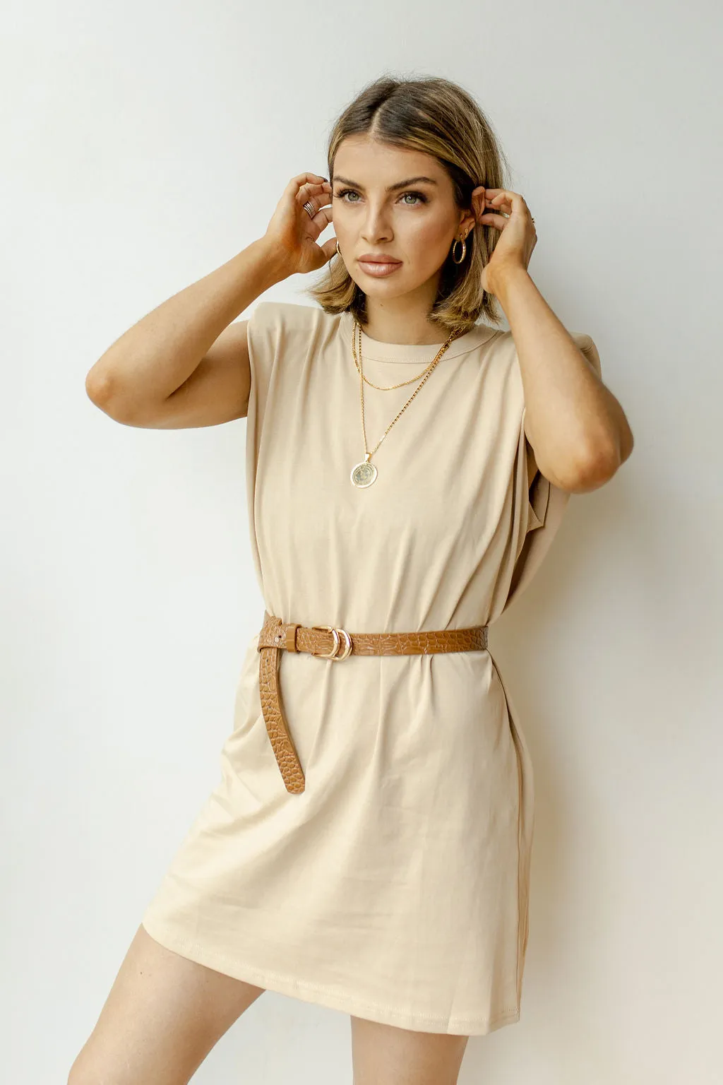 everyday muscle tee dress