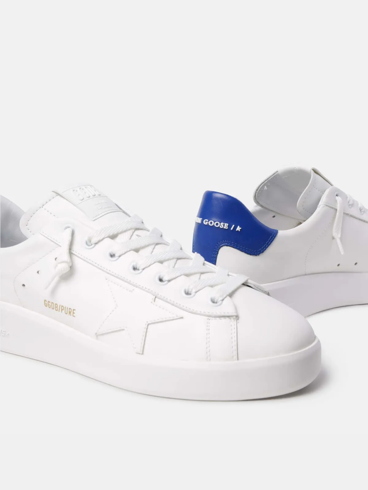GOLDEN GOOSE PURESTAR LEATHER UPPER Unisex Sneakers