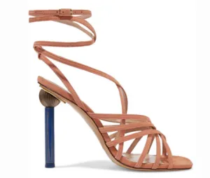 JACQUEMUS PISA SUEDE SANDALS