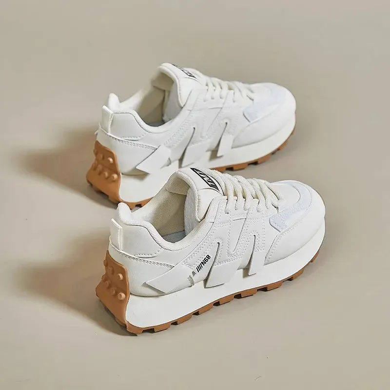 LVSANW High quality shoes woman 2024 trend comfortable lace-up casual sneaker