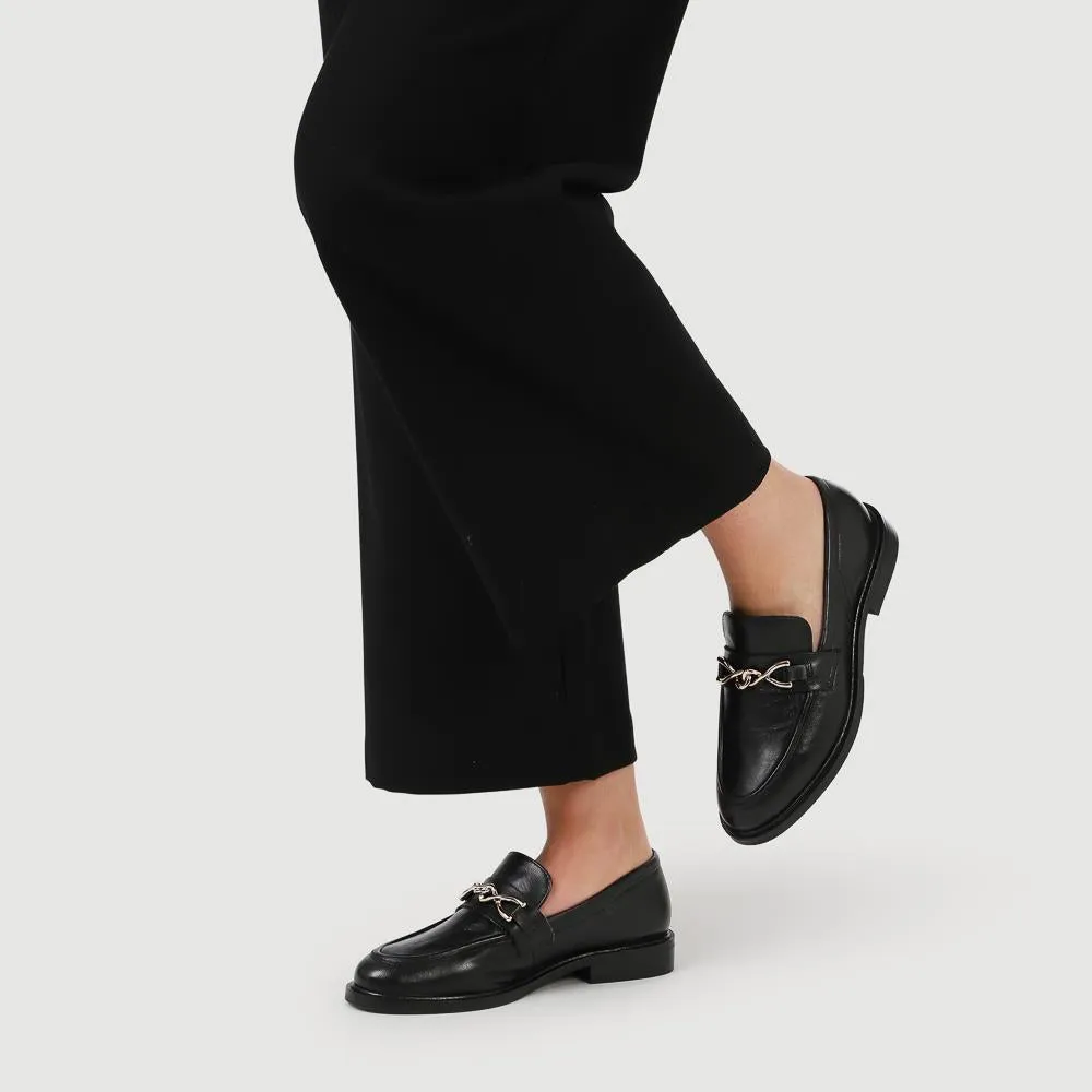 MARI Leather Loafers - MARI / 324 373