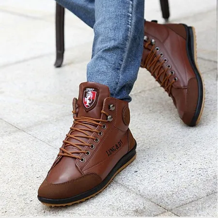 Men's Autumn & Winter Leather Boots