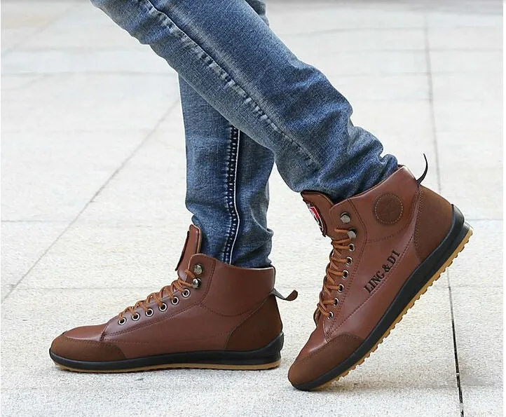 Men's Autumn & Winter Leather Boots