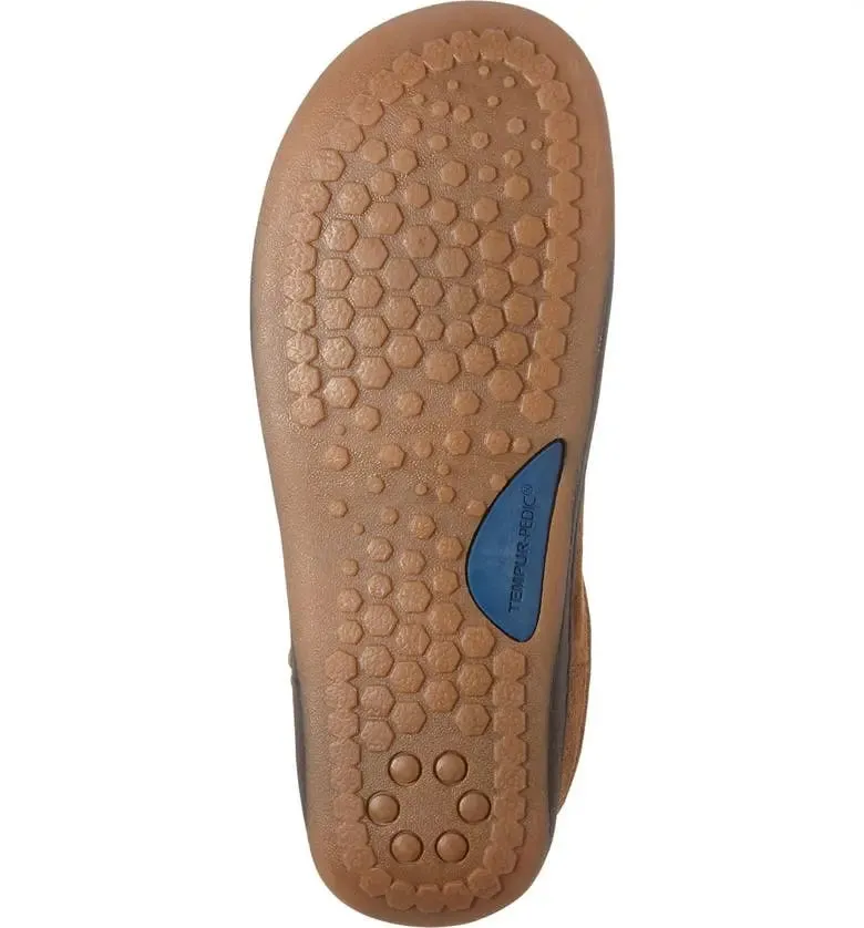 Men’s Tempur-Pedic Arlow Slipper – Suede & Plush Comfort