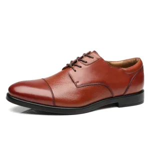 Men's Wide Width Dress Shoes Wide-1-Tobacco