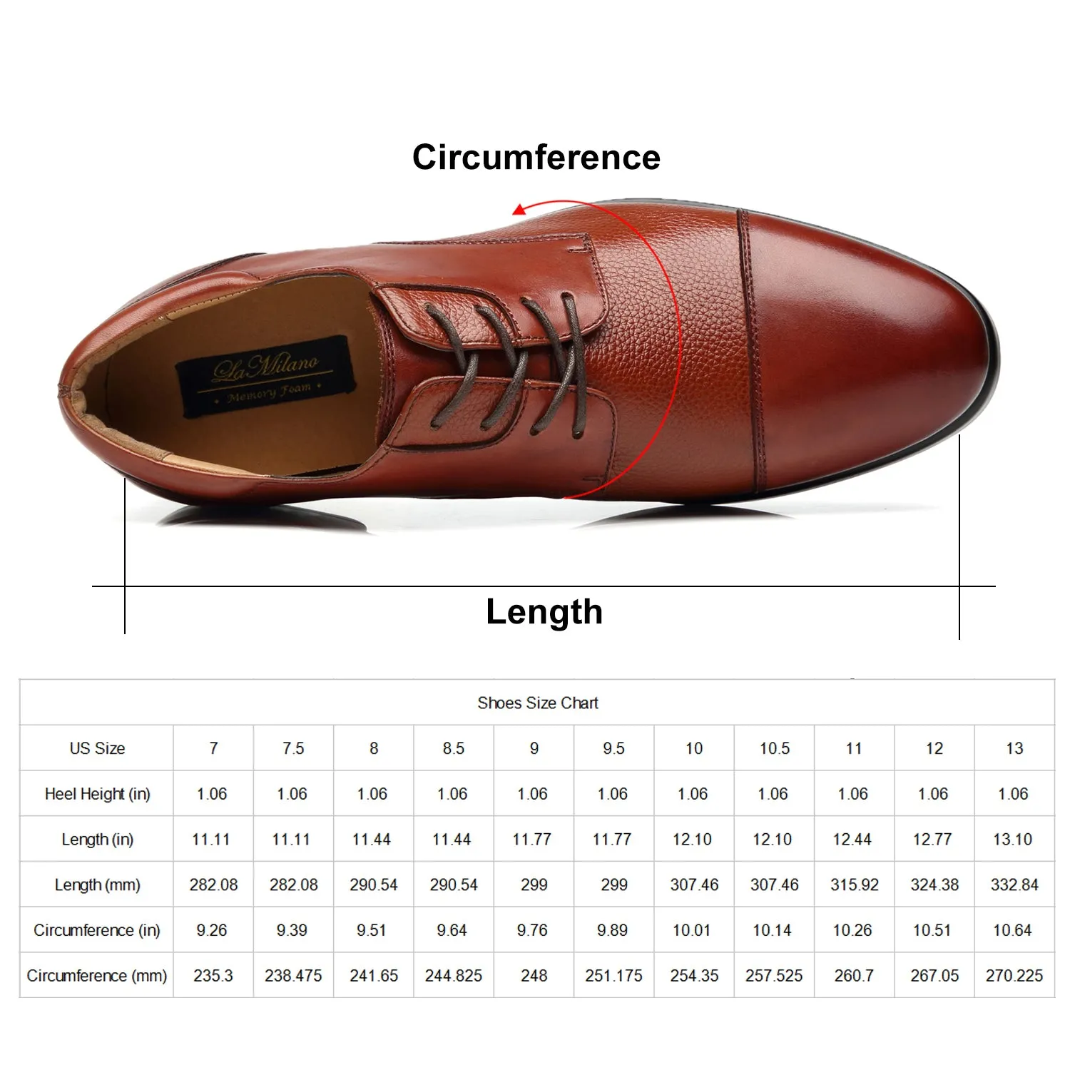 Men's Wide Width Dress Shoes Wide-1-Tobacco