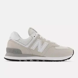 New Balance Women's 574 Classic Sneakers- Grey/White