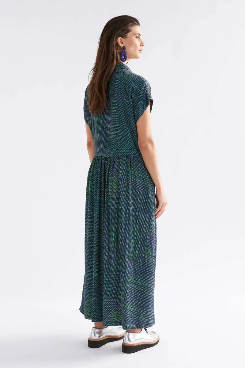Pemma Dress in Lineal Print A1207 by ELK