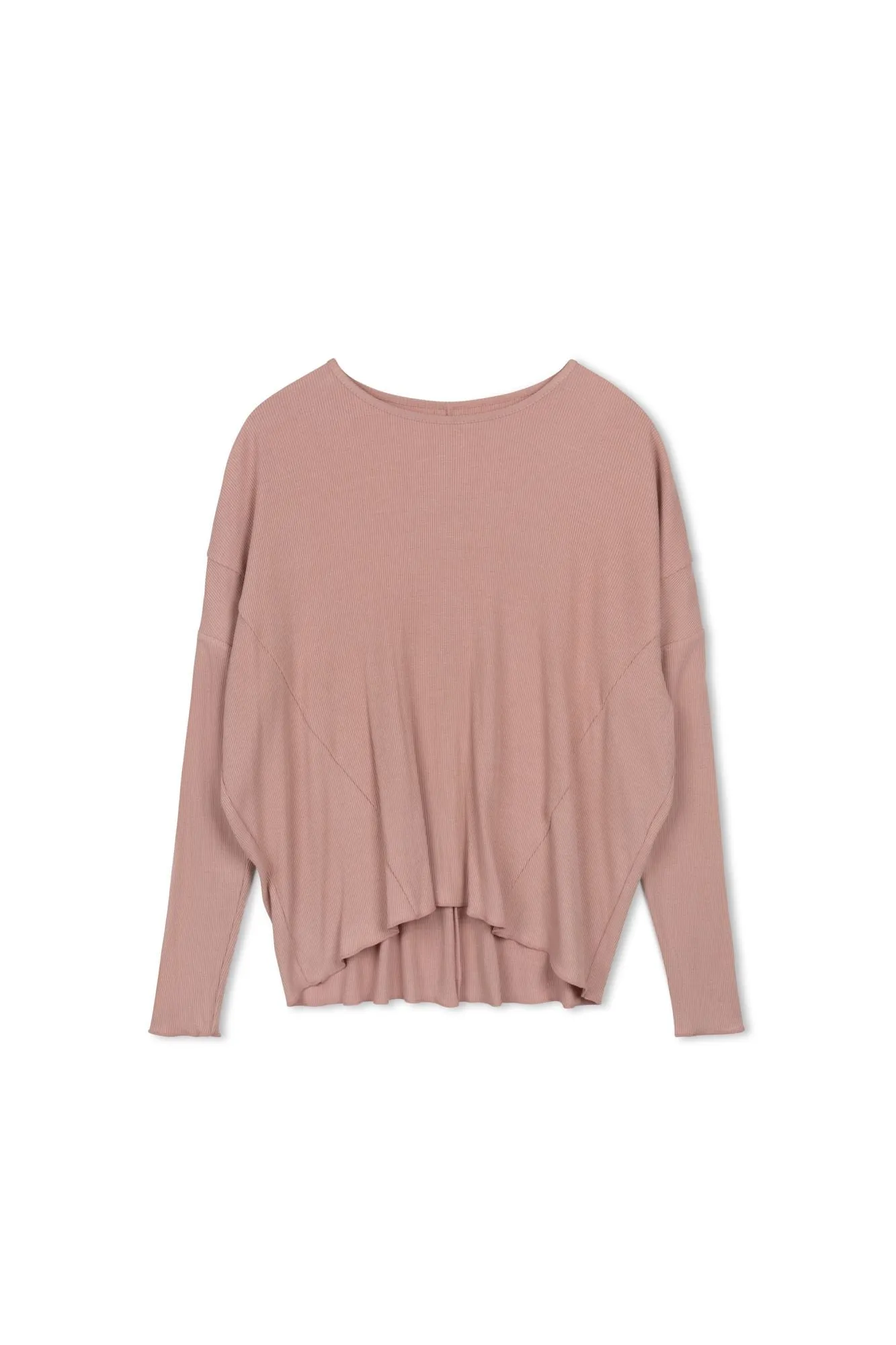 Point Long Sleeve Dolman Top