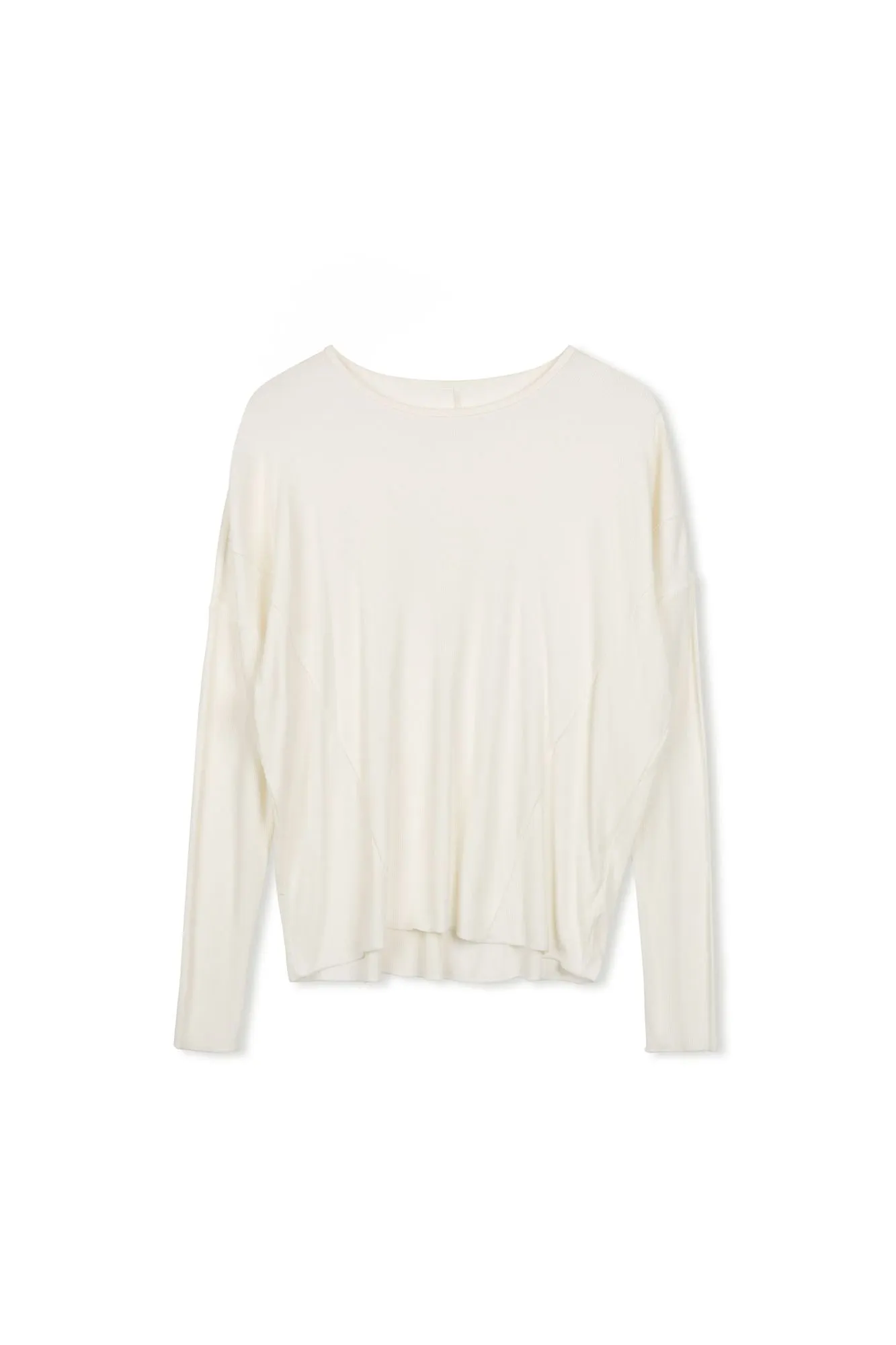 Point Long Sleeve Dolman Top