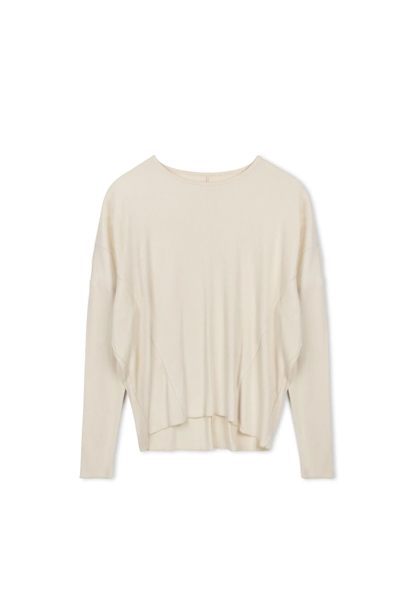 Point Long Sleeve Dolman Top