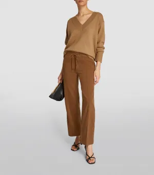 "Relaxed Twill Trousers"