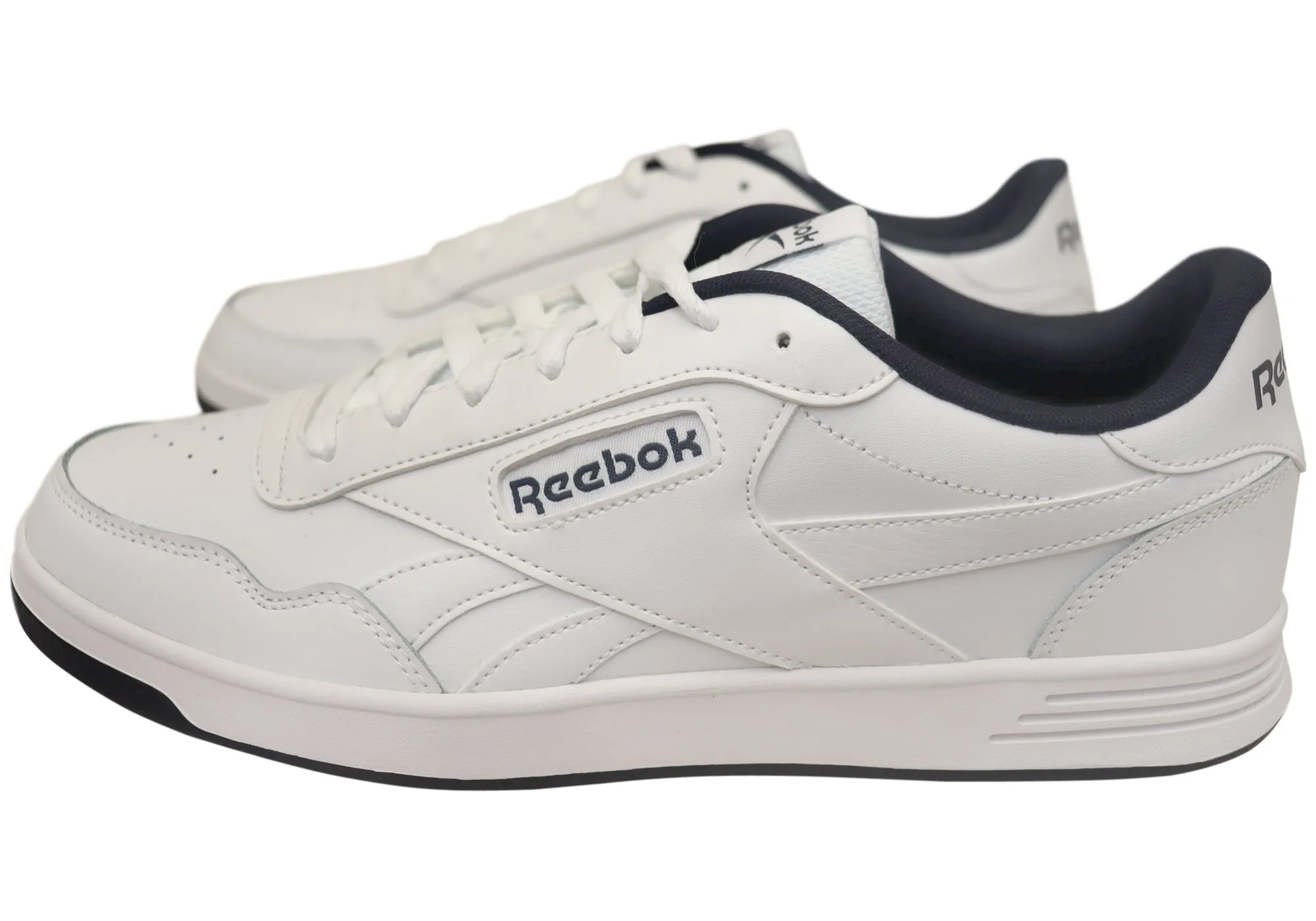 Reebok Mens Court Advance Comfortable Lace Up Shoes