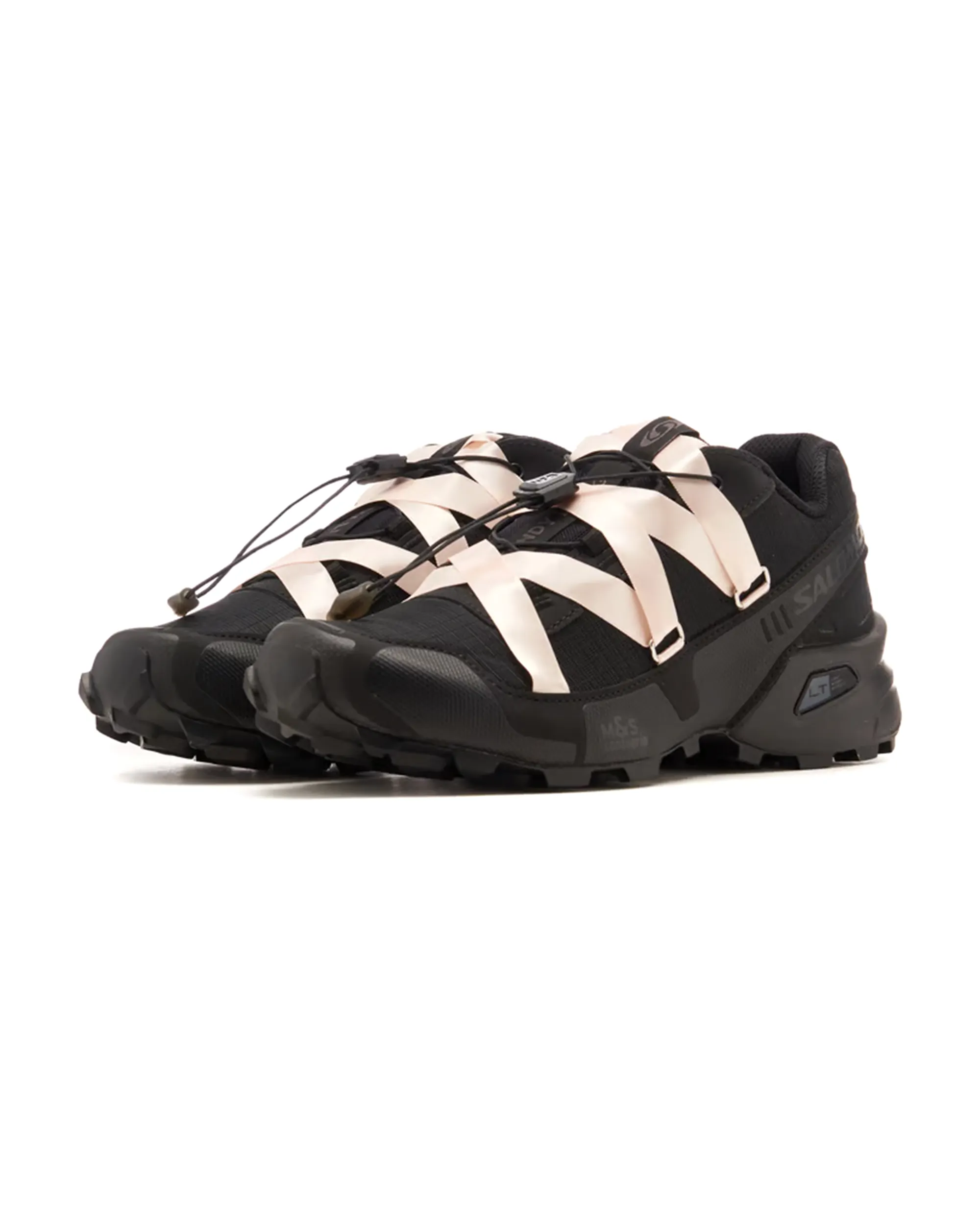 Sandy Liang Speedcross Ribbon - Black / Pink