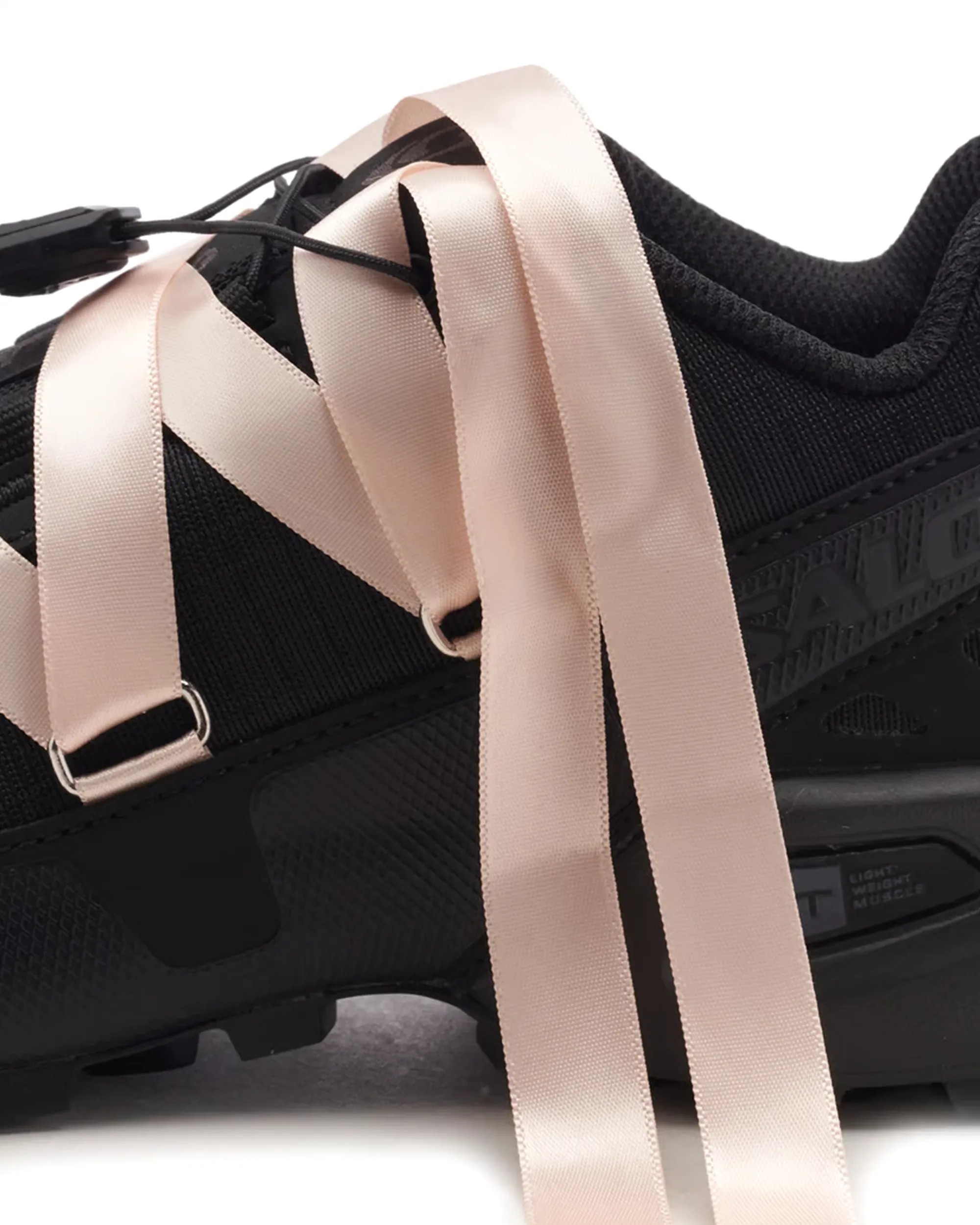 Sandy Liang Speedcross Ribbon - Black / Pink