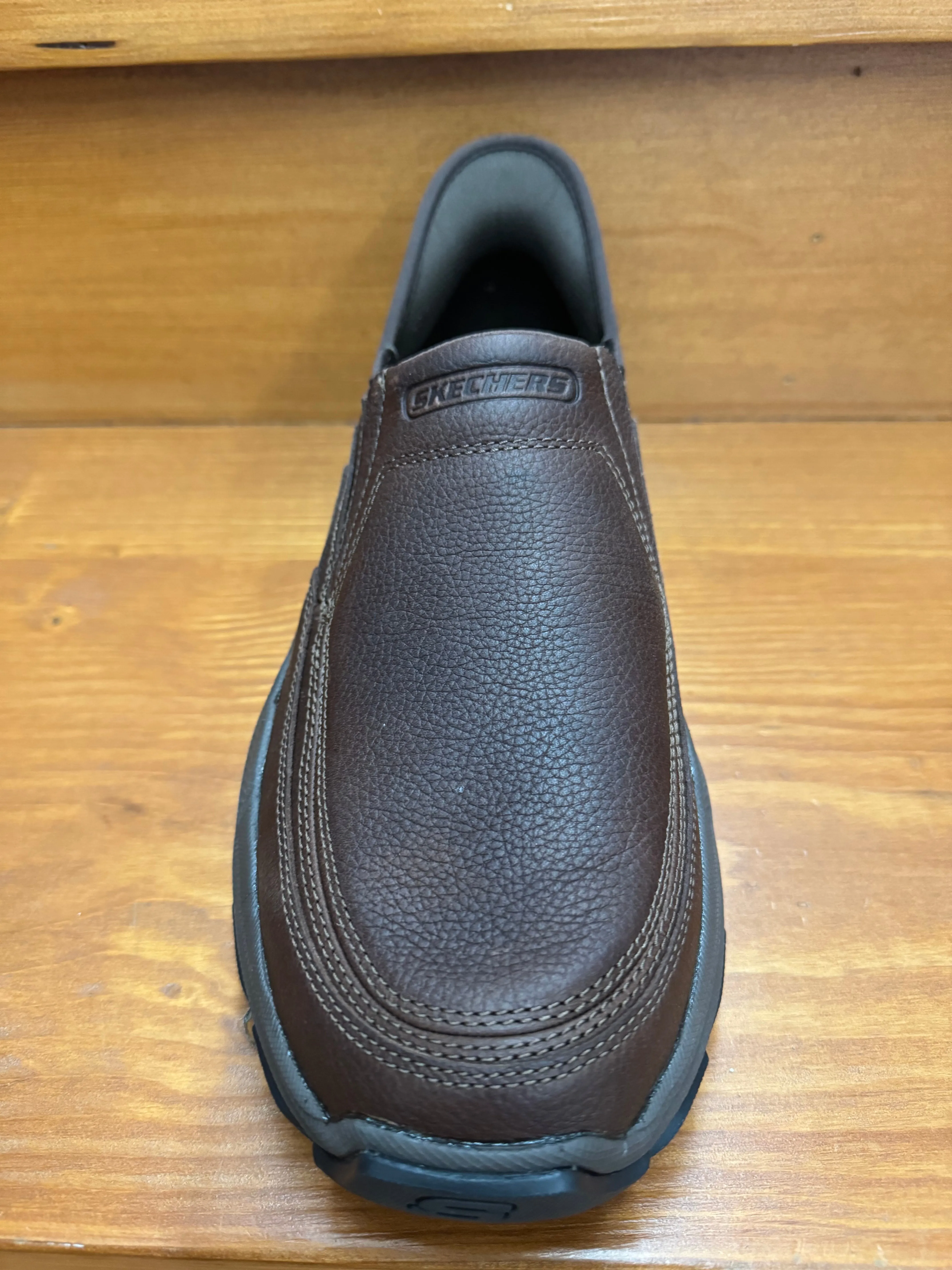 Skecher Slip ins Respected-Elgin Brown 204810 RDBR