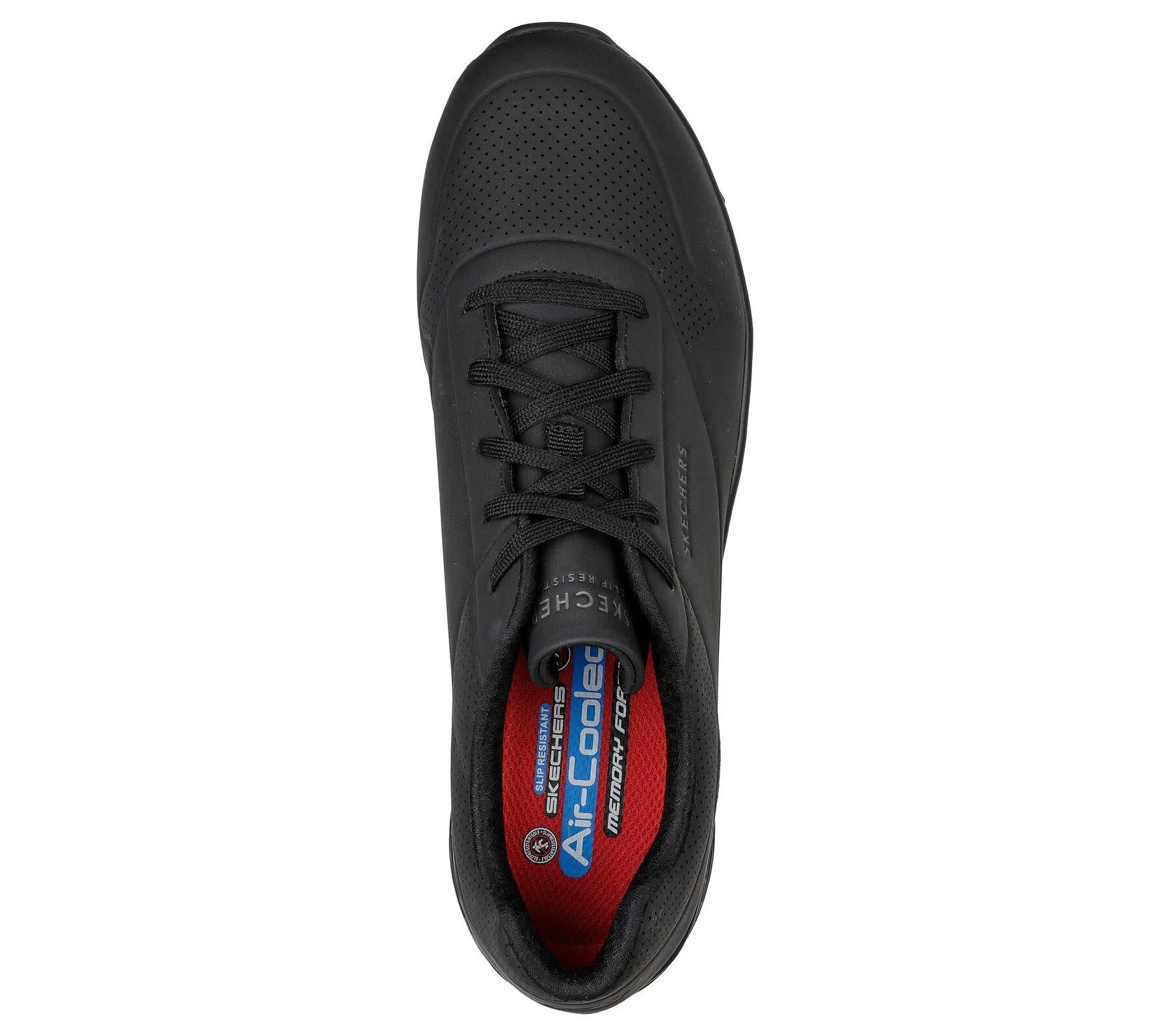 Skechers (200054EC) Men's Work Relaxed Fit: Uno SR - Sutal Shoes in 2 Colours 8 to 13