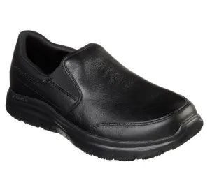 SKECHERS  Flex Advantage ( Slip Resistant ) Bronwood - Black