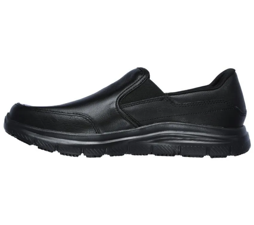 SKECHERS  Flex Advantage ( Slip Resistant ) Bronwood - Black