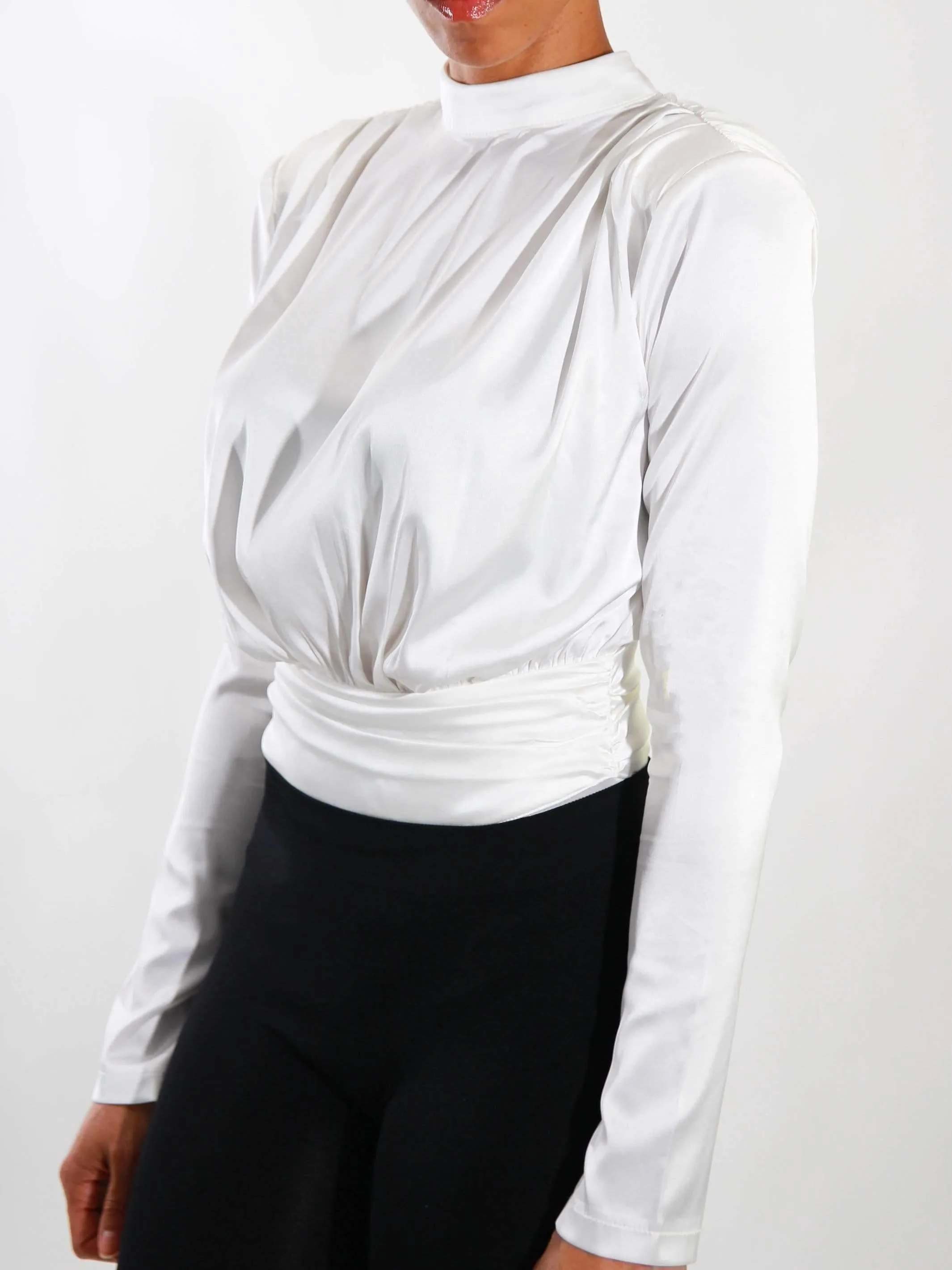 Smooth Value | Satin Bodysuit SIZE SMALL