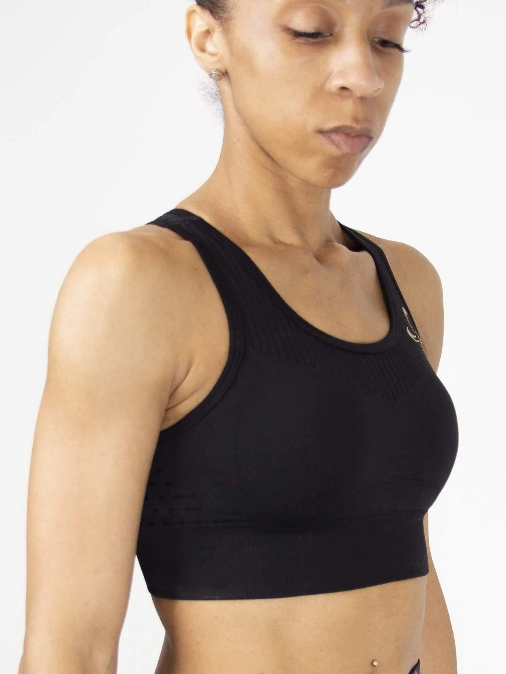 Sporty | Black Sports Bra