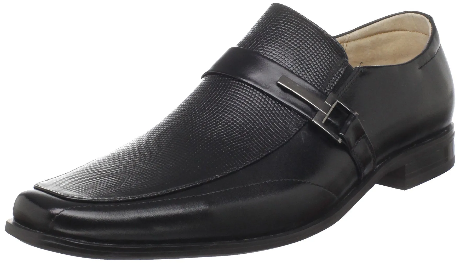 Stacy Adams Men's Beau Slip-On,Black,10 M US