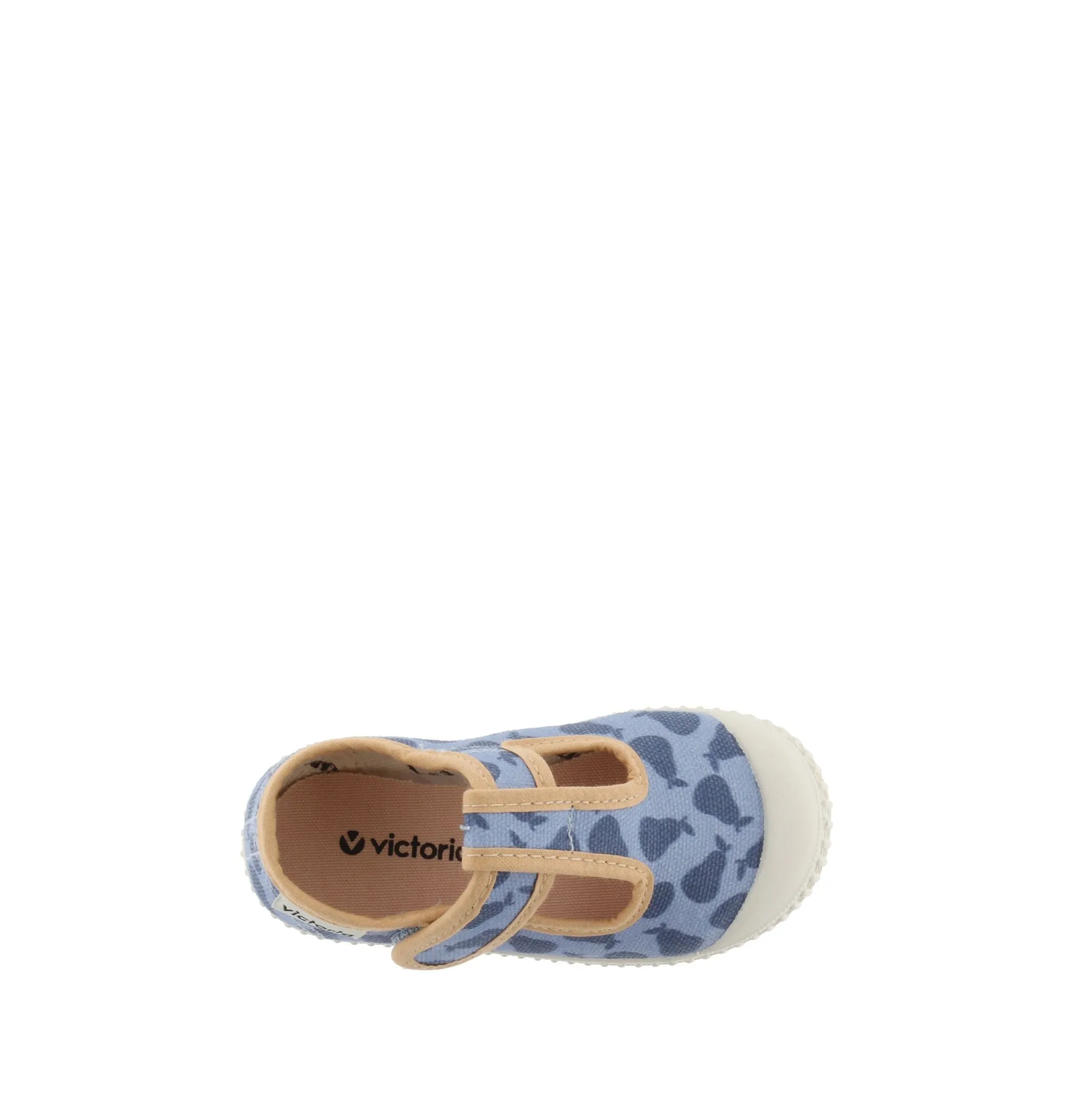 T-Straps Canvas Shoe, Azul/Blue