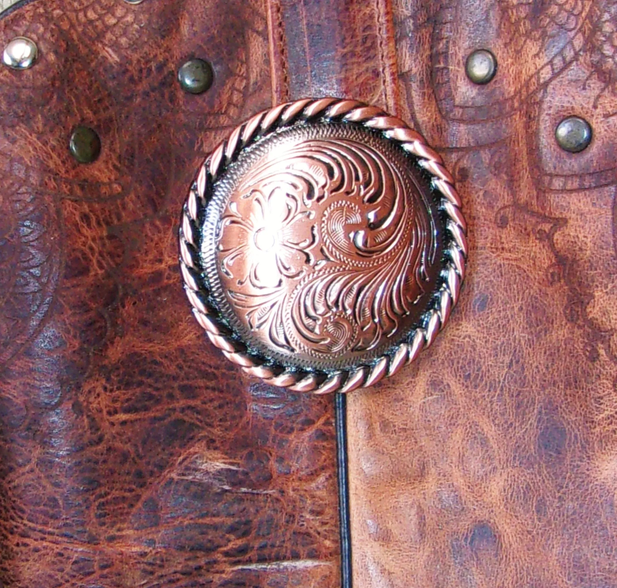 Top Shelf Cowboy Boot Purse with Fringe TS286