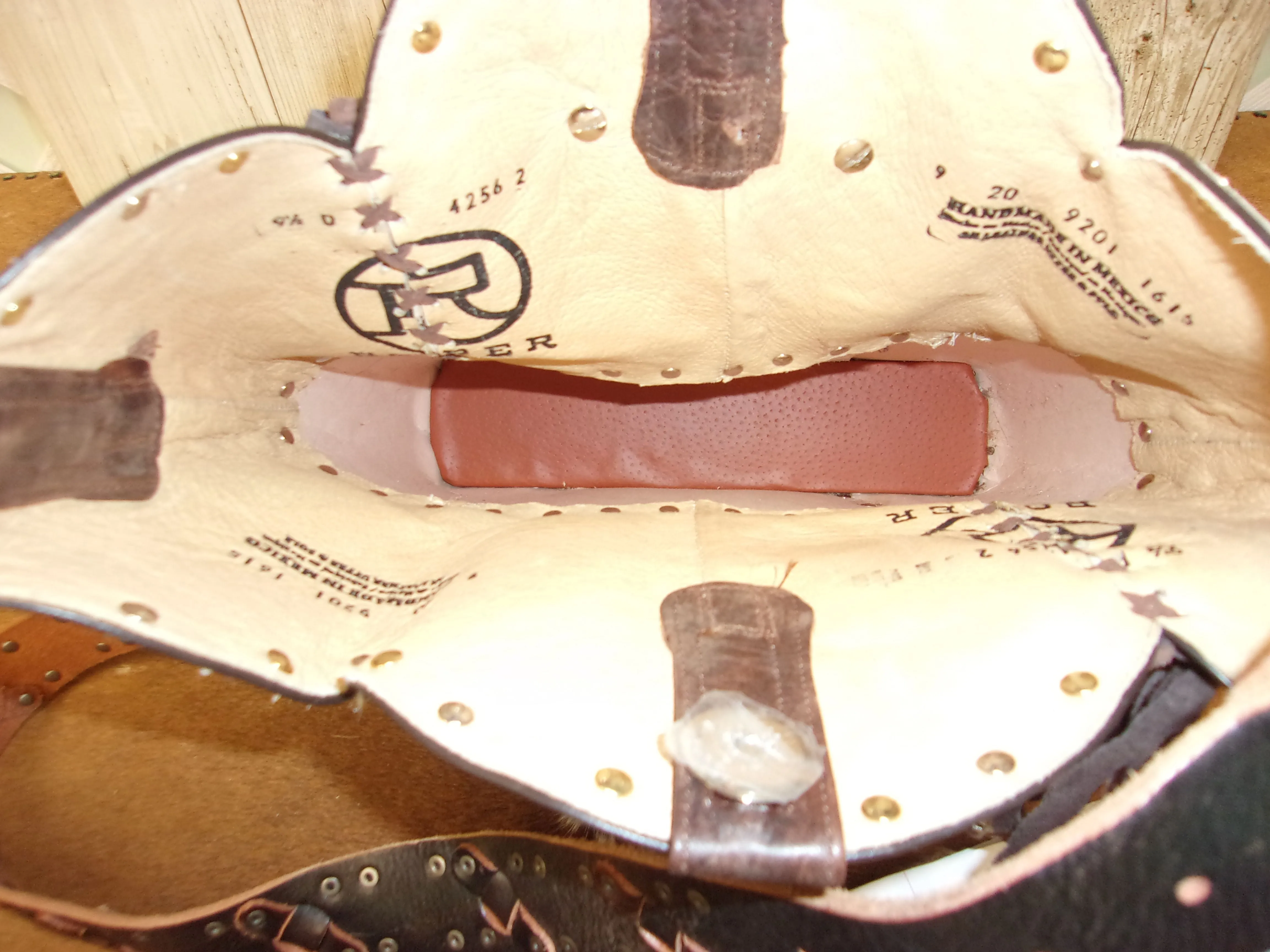 Top Shelf Cowboy Boot Purse with Fringe TS304