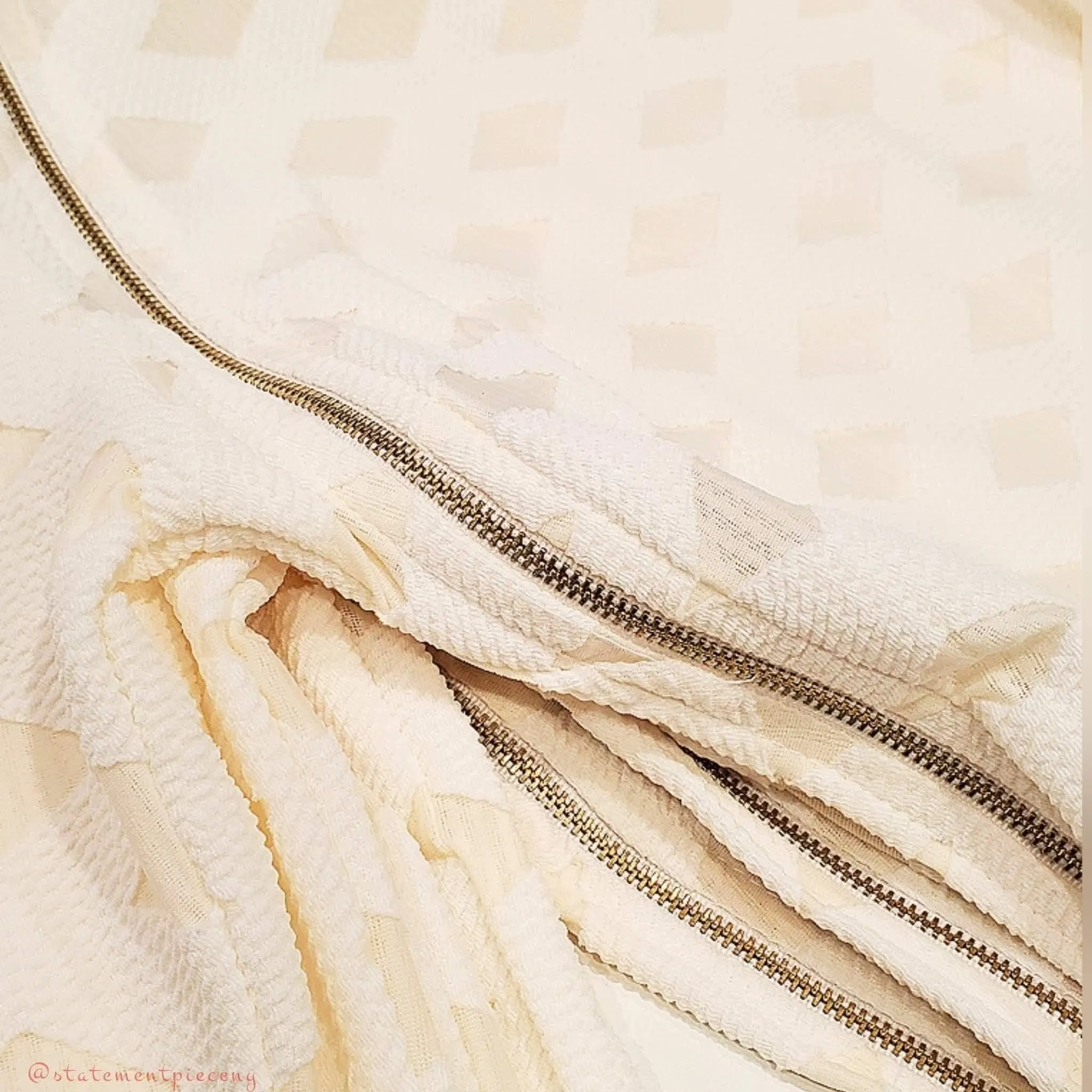 Treasure Diamond | Zippered Mesh Dress