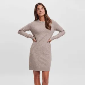 Vero Moda Doffy Jumper Dress In Beige
