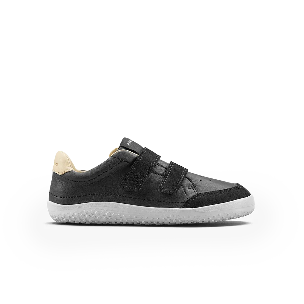 Vivobarefoot Gobi Sneaker Kids Obsidian