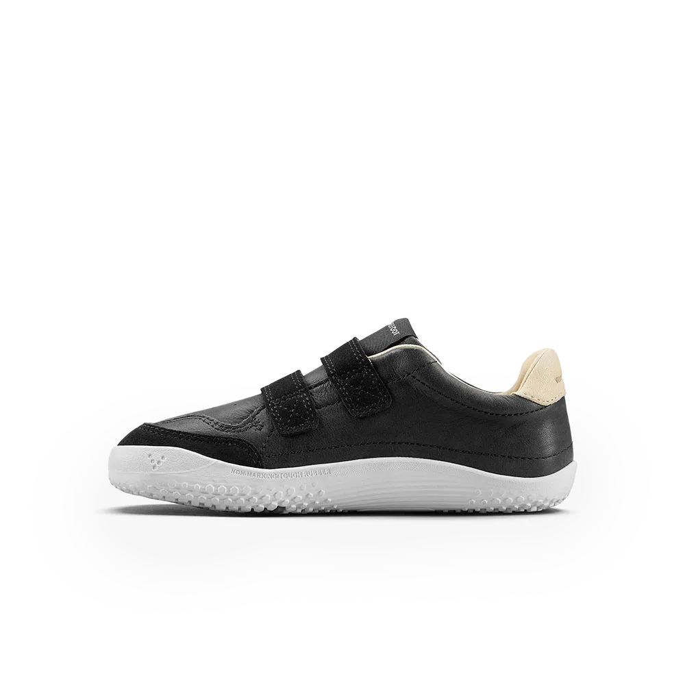 Vivobarefoot Gobi Sneaker Kids Obsidian
