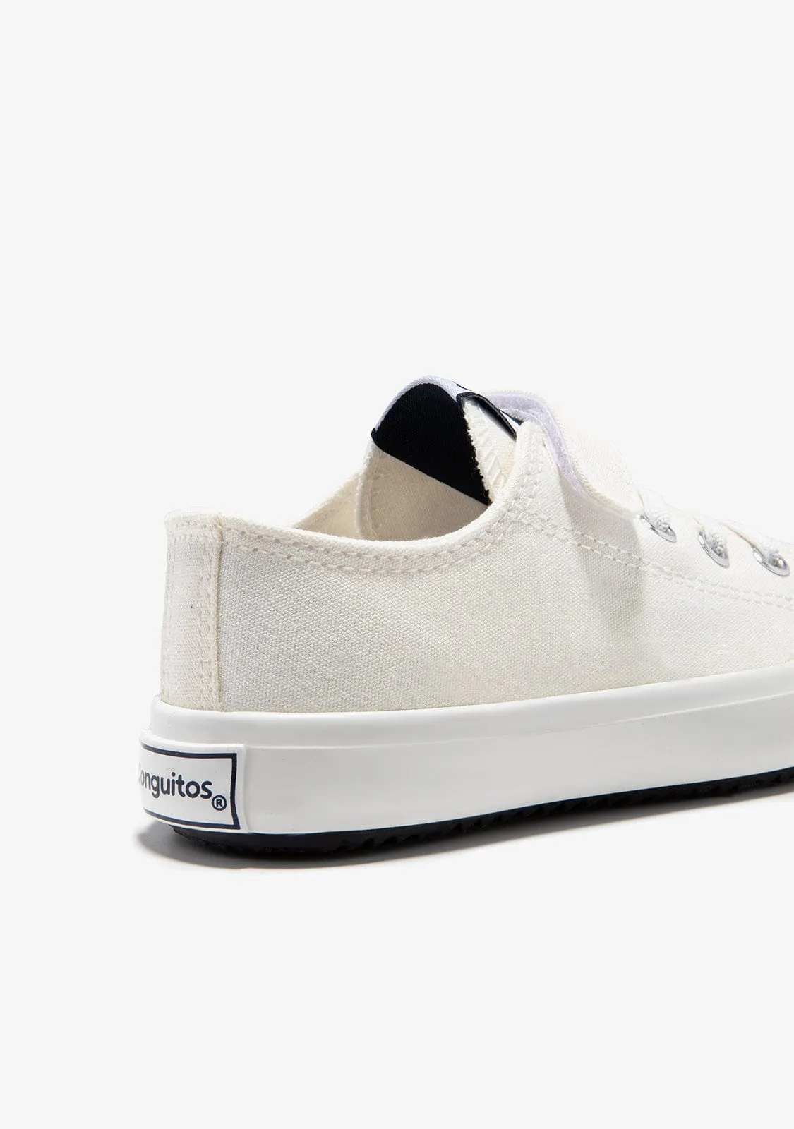 White Elastic Laces Sneakers