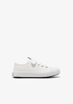 White Elastic Laces Sneakers