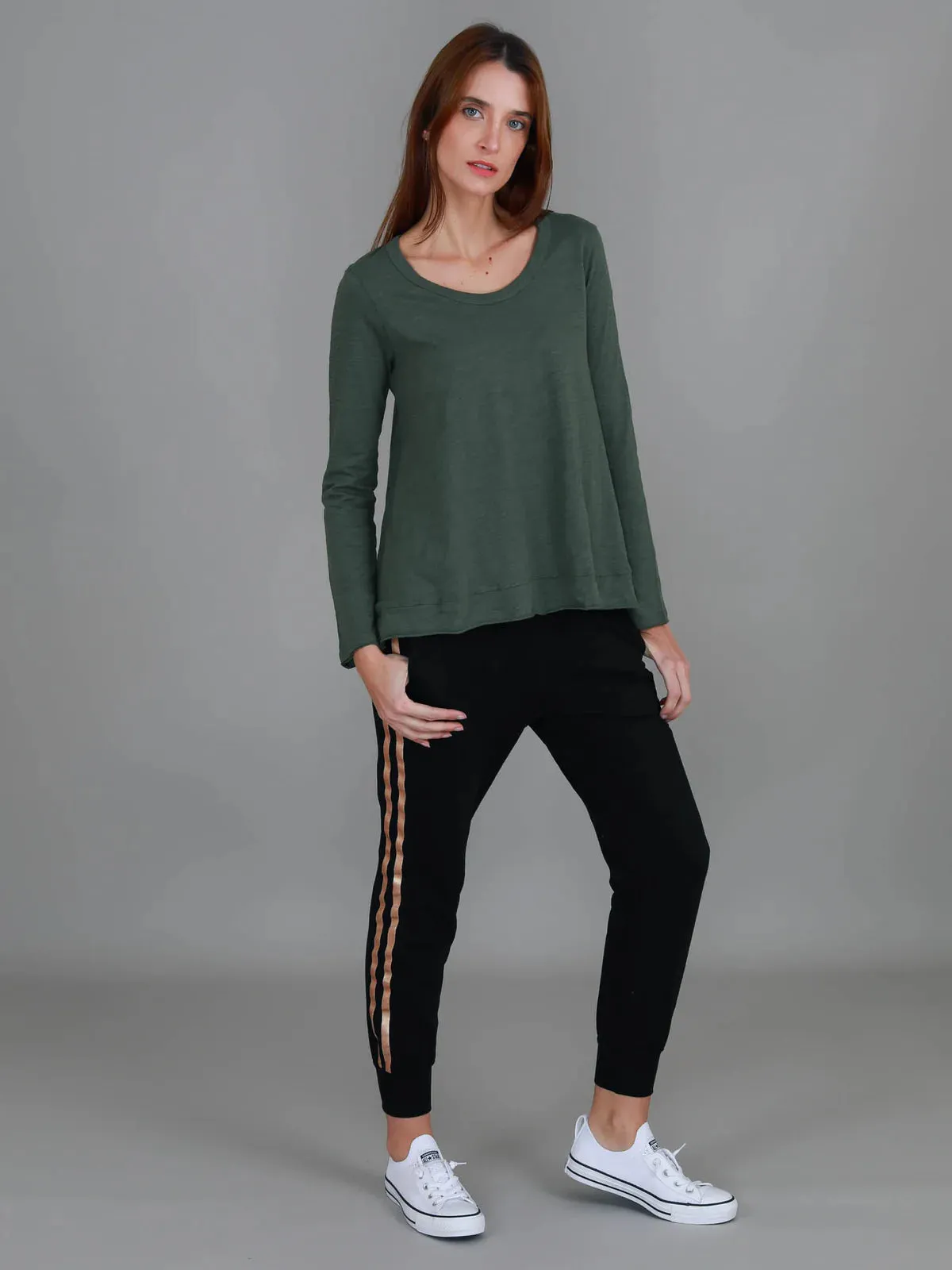 Willow Long Sleeved Tee - Plus Size