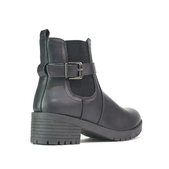 Womens Black Ankle Boot