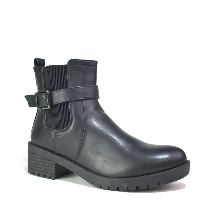 Womens Black Ankle Boot