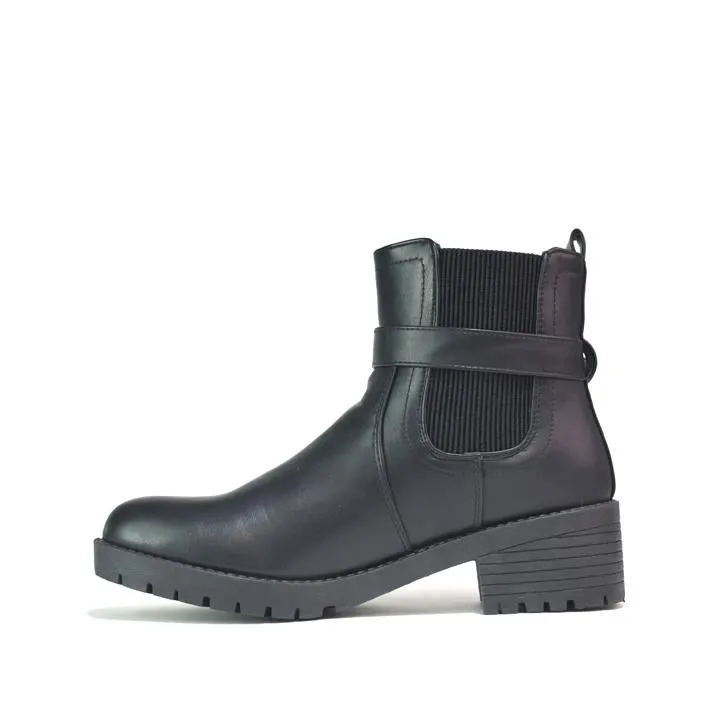 Womens Black Ankle Boot